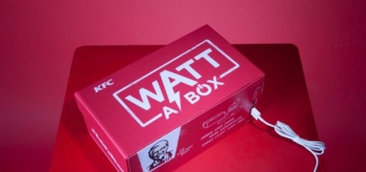 Коробка из KFC научилась заряжать смартфоны