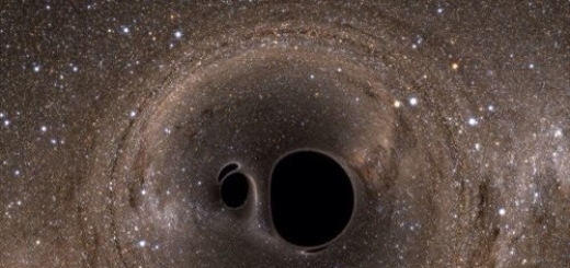 Новая модель демонстрирует всю грандиозность столкновения двух черных дыр