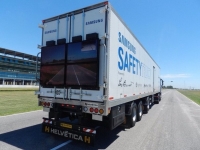 Концепт «безопасного грузовика» от Samsung начал проходить испытания на дорогах